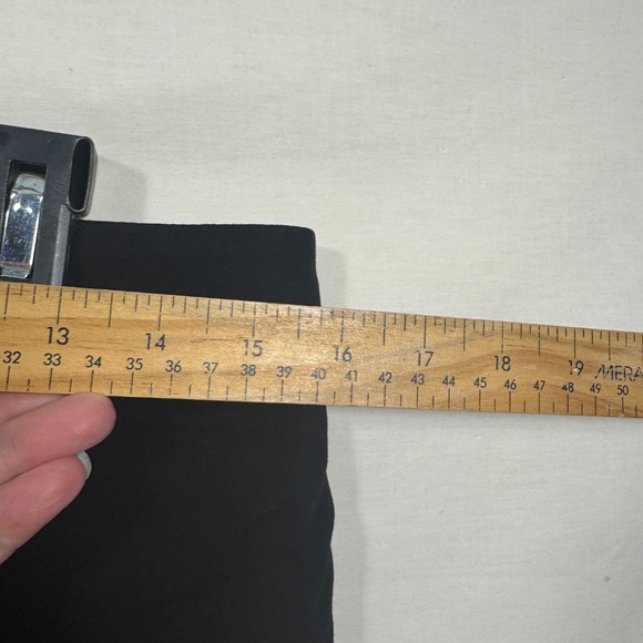 Style & Co Dress Pants Womens Size 9 Cropped Stretch Classic Tapered Monochrome - Picture 4 of 8